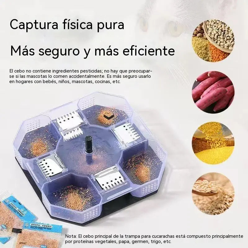 🔥🦟Trampa para cucarachas altamente eficaz y reutilizable