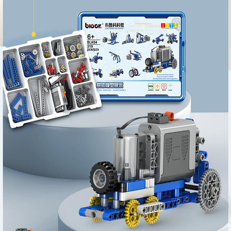 🤖🧩 【50% kedvezmény korlátozott ideig】LEGO típusú elektromos építőrobot gyerekeknek