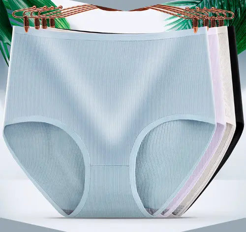 OFERTA DEL ÚLTIMO DÍA 49% DE DESCUENTO Ropa interior antibacteriana higroscópica para mujer de cintura alta