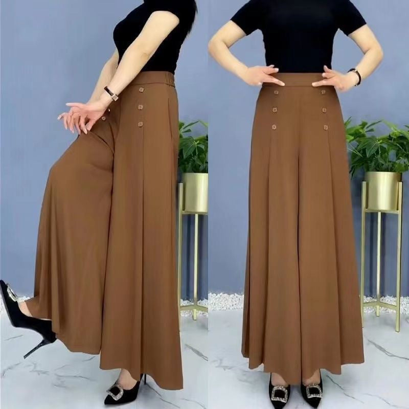 【M–5XL】Női magas derekú, bőszárú szoknya – tavaszi és nyári stílus