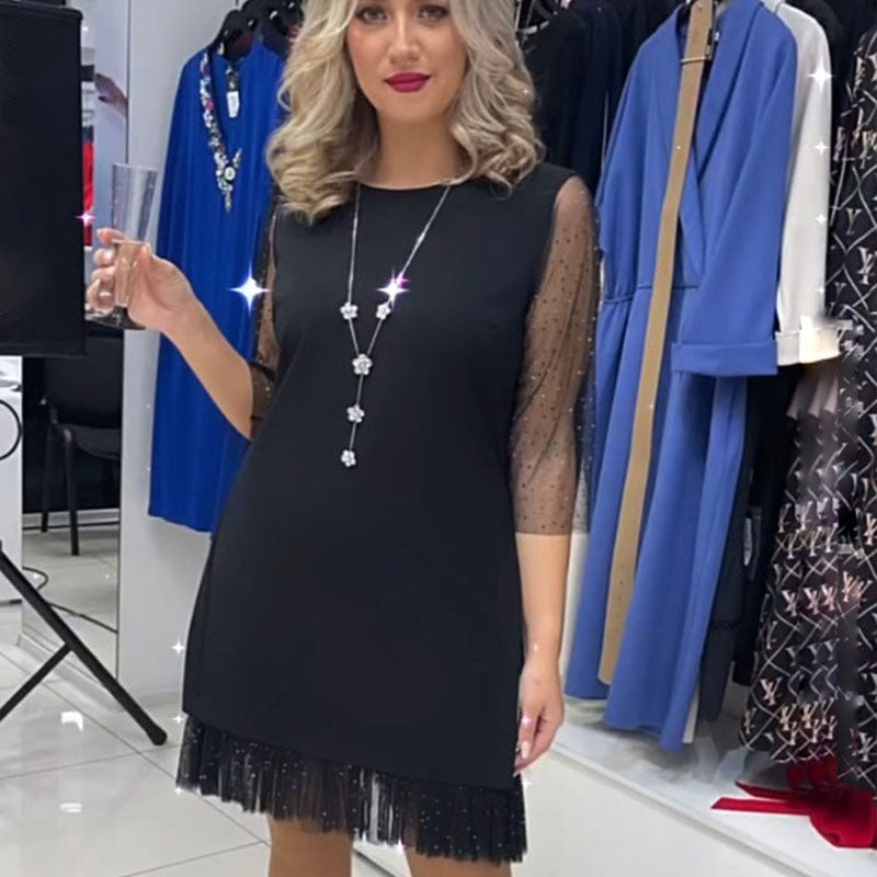 nuevo vestido elegante de primavera